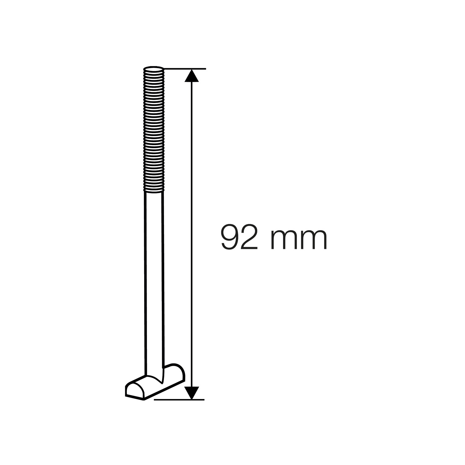 Thule T-Screw M6x92mm / T-Schraube M6x94mm