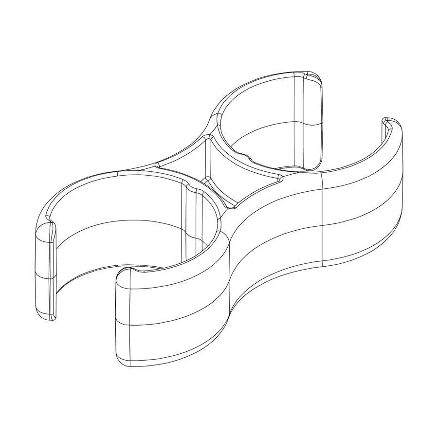 Thule Cable socket holder / Kabelhalter