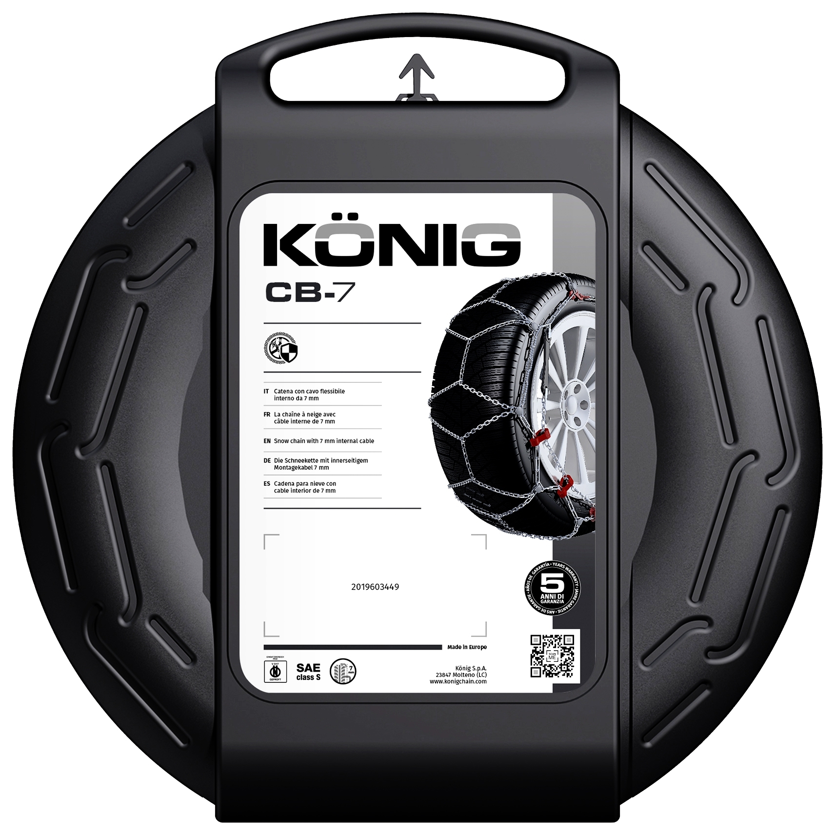 König CB-7 Schneekette 090