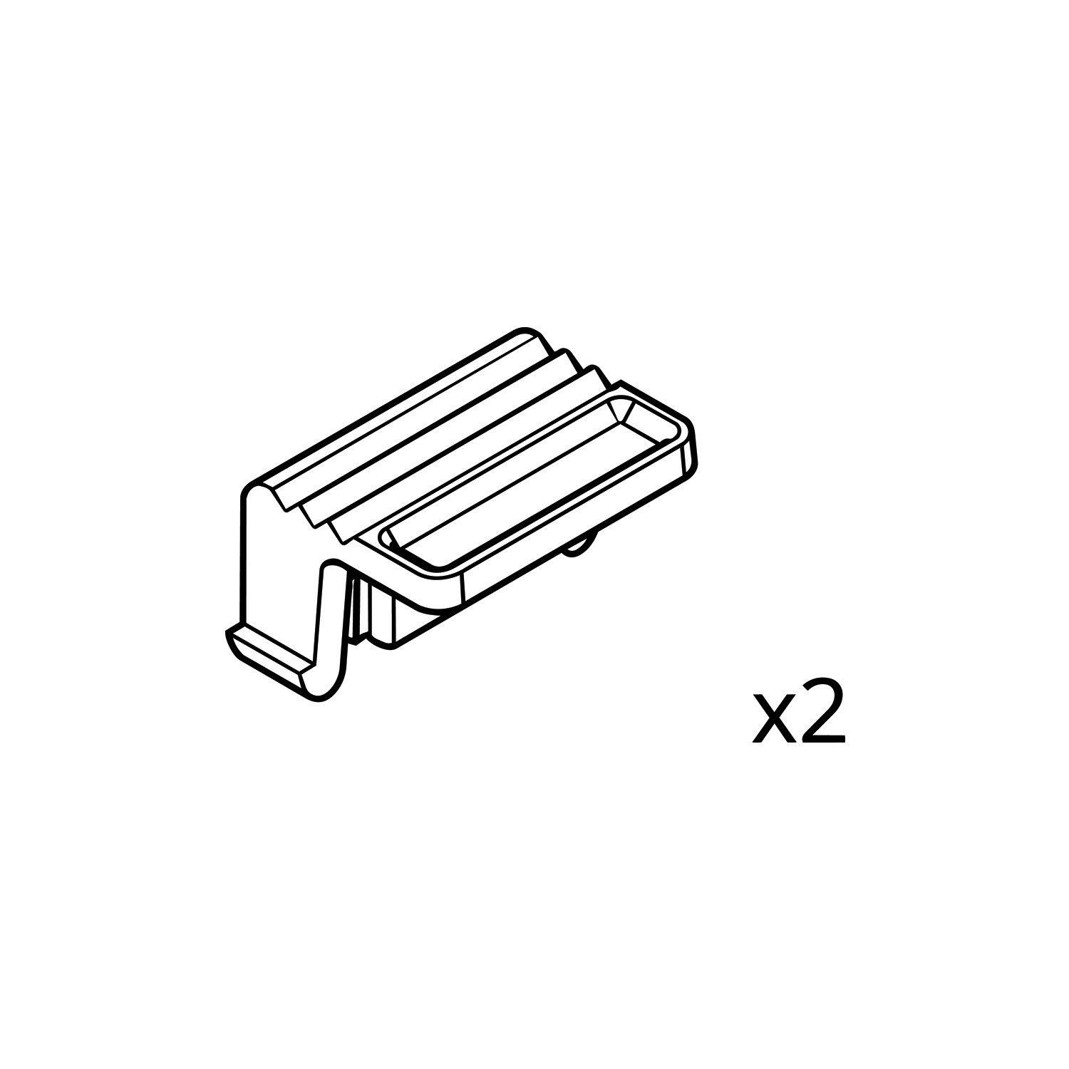 Thule Clip number plate