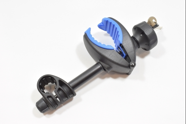 Hapro Haltearm mittel M8 blau mit Schlüsselnummer K005