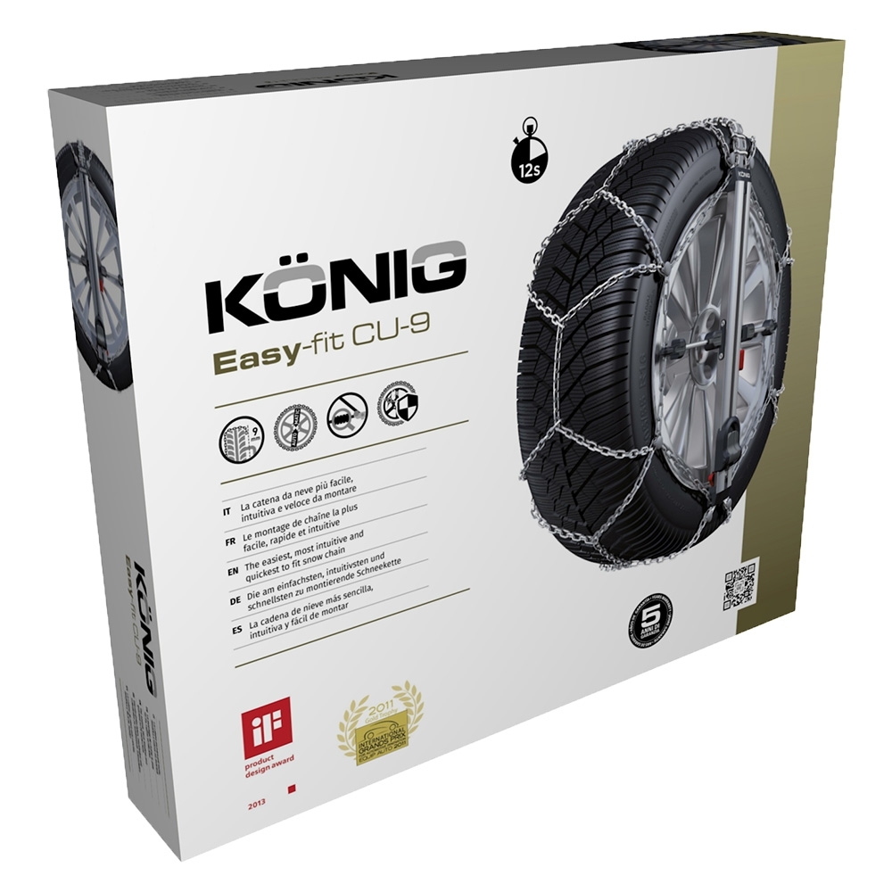 König Easy Fit CU-9 Schneekette  097